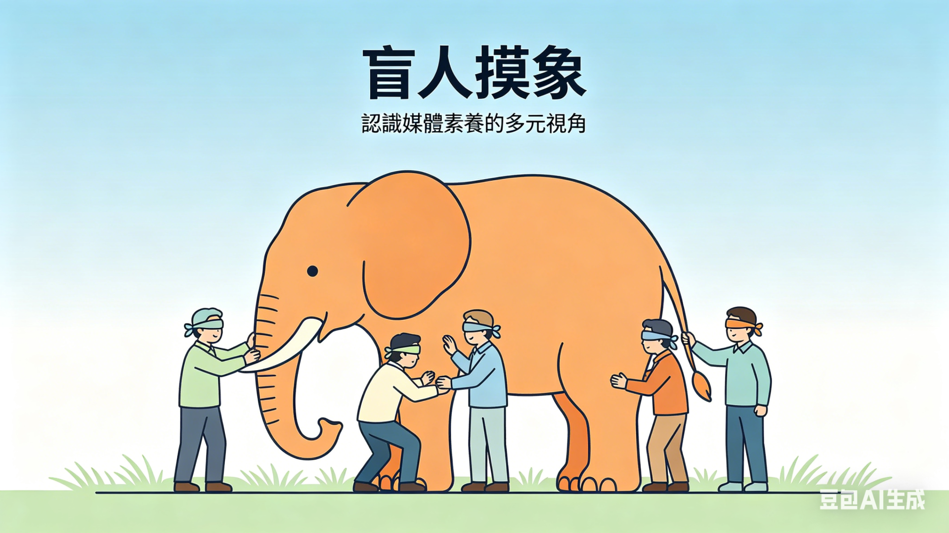 4.1盲人摸象