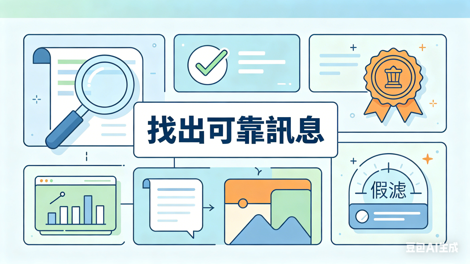 找出可靠訊息