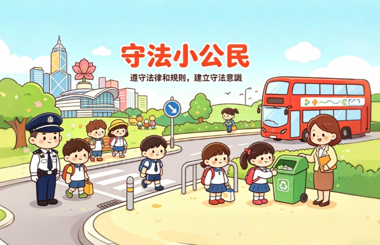 1.18 養成遵守法律和規則的良好習慣，建立守法意識