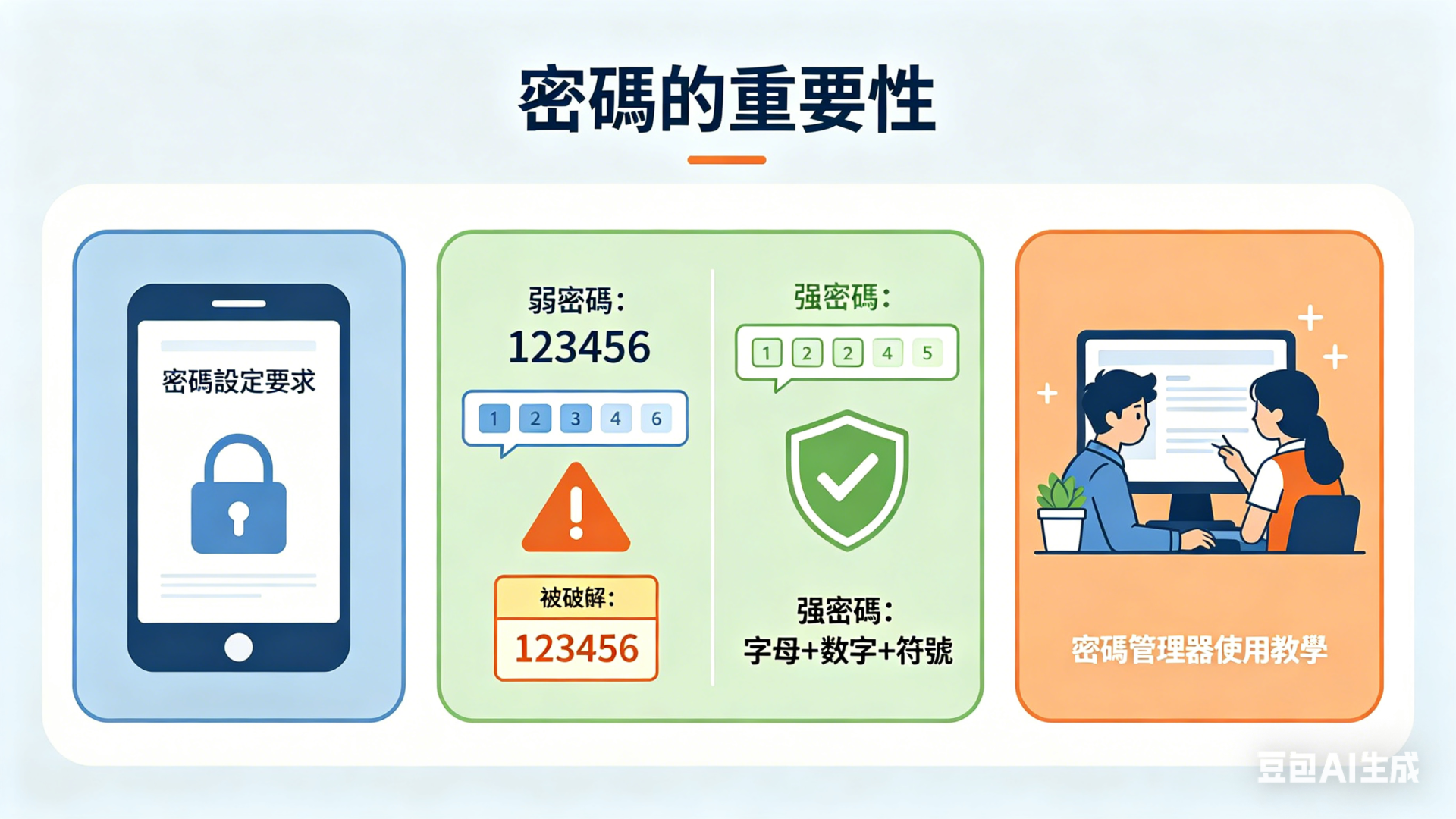 1.11 密碼的重要性