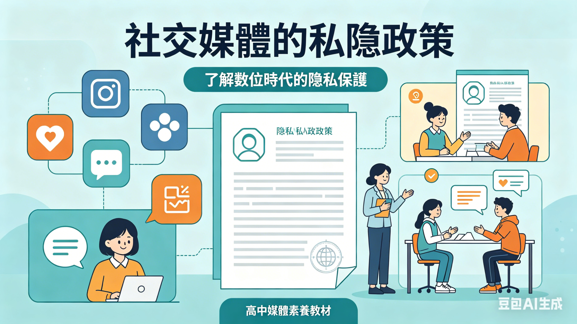 1.8 社交媒體的私隱政策