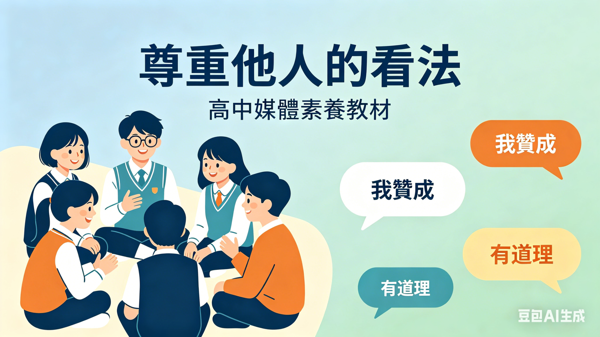 1.6尊重他人的看法